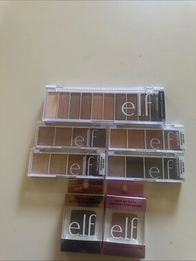 Neutral Eyeshadow Palette Set in Brown and Gold Tones ELF BRAND NEW